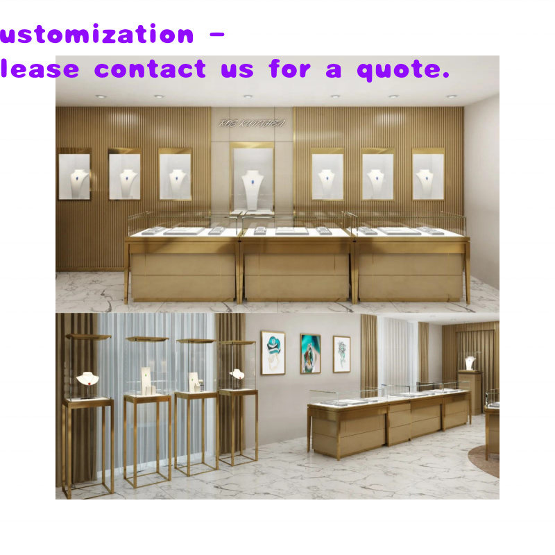 Used Jewelry Watches - Vitrine Expositora Redonda Personalizada Branca com