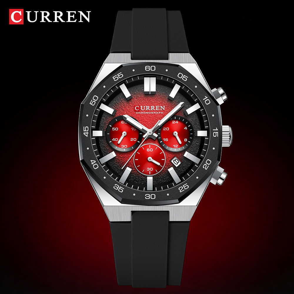 Jewellery Watch - Relógio Esportivo Casual Masculino CURREN com