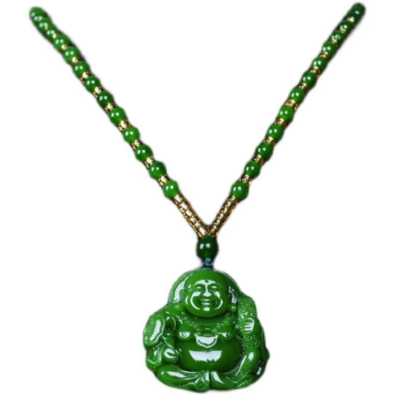 Jade Verde Chinês Maitreya Bud - Jewelry & Watches Sp Z Oo Janów Lubelski avaliação e preço