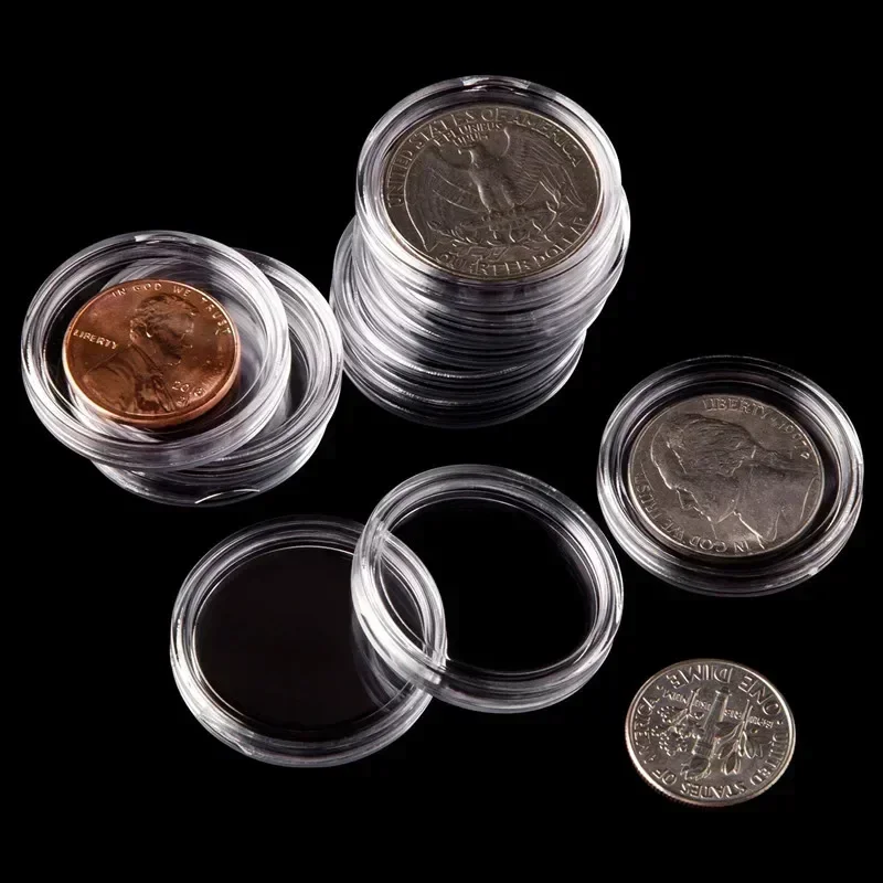Cápsulas plásticas transparent - Collectors Coins Jewelry & Watches Of Smithtown Photos avaliação e preço