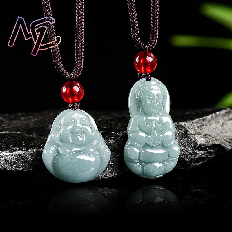 Myanmar jadeite guanyin buda p - Jewelry & Watches Sp Z Oo Janów Lubelski avaliação e preço