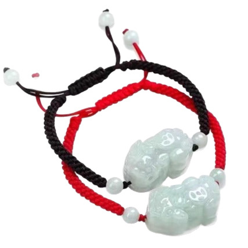 Pulseira Pixiu de Jade Natural - Jewelry & Watches Sp Z Oo Janów Lubelski avaliação e preço