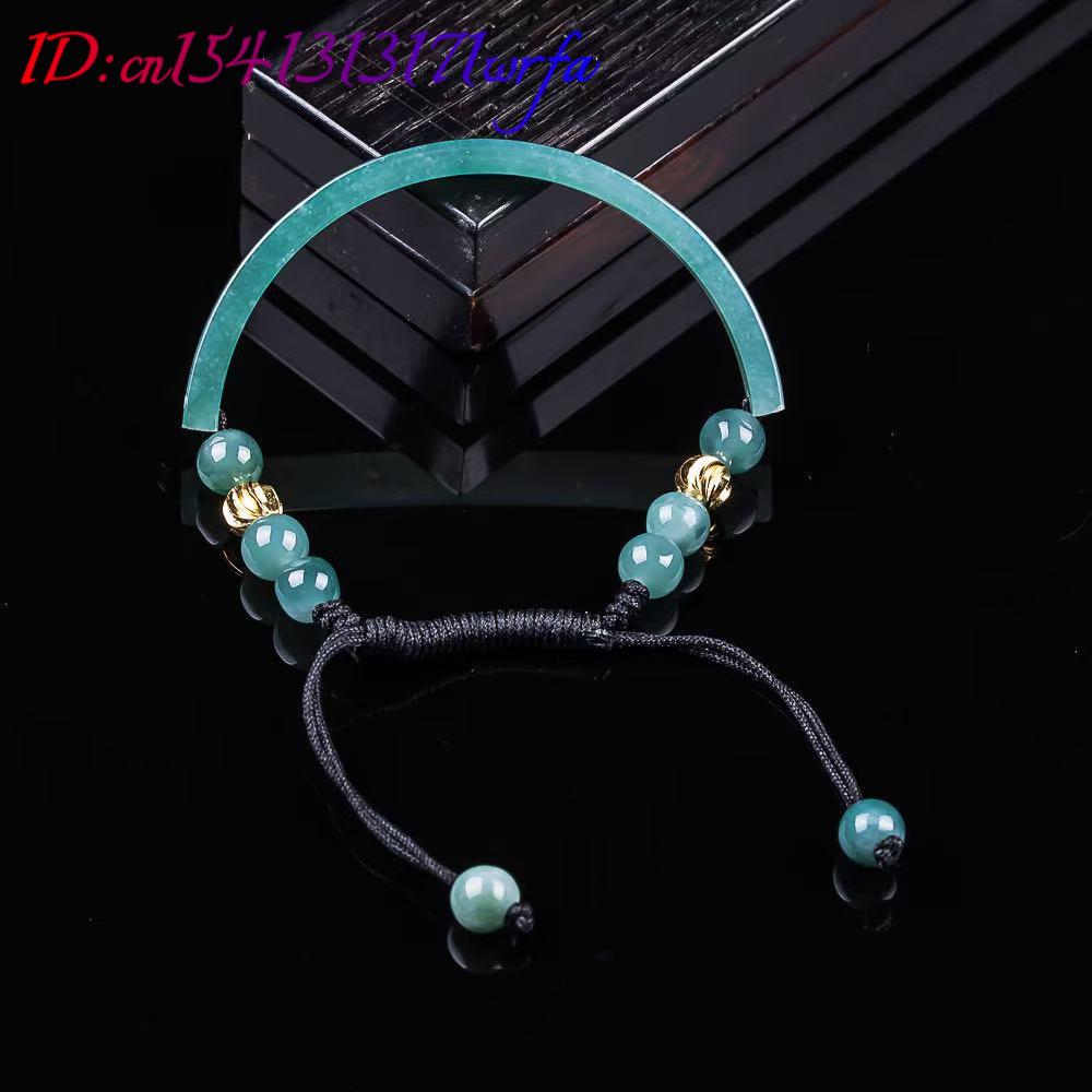 Myanmar jadeite pulseira acess - Jewelry & Watches Sp Z Oo Janów Lubelski avaliação e preço