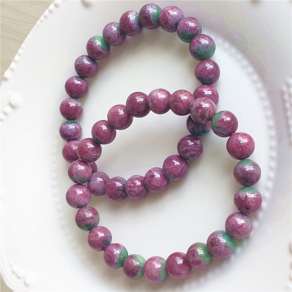 Pulseira de Pedra Preciosa Rub - Gemstone Bracelet Healing avaliação e preço