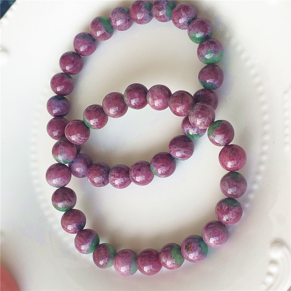 Pulseira de Pedra Preciosa Rub - Gemstone Bracelet Healing avaliação e preço