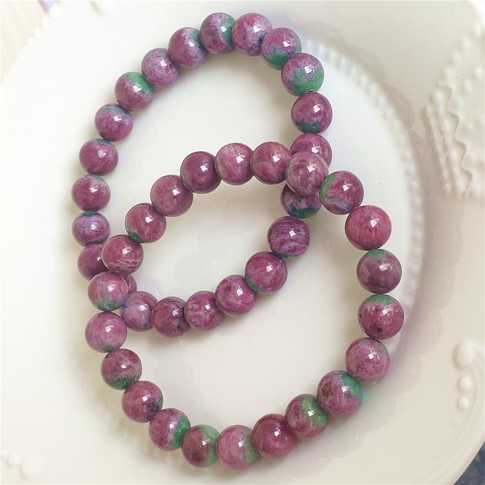 Pulseira de Pedra Preciosa Rub - Gemstone Bracelet Healing avaliação e preço
