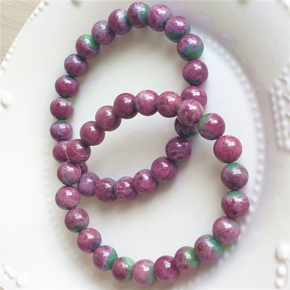Pulseira de Pedra Preciosa Rub - Gemstone Bracelet Healing avaliação e preço