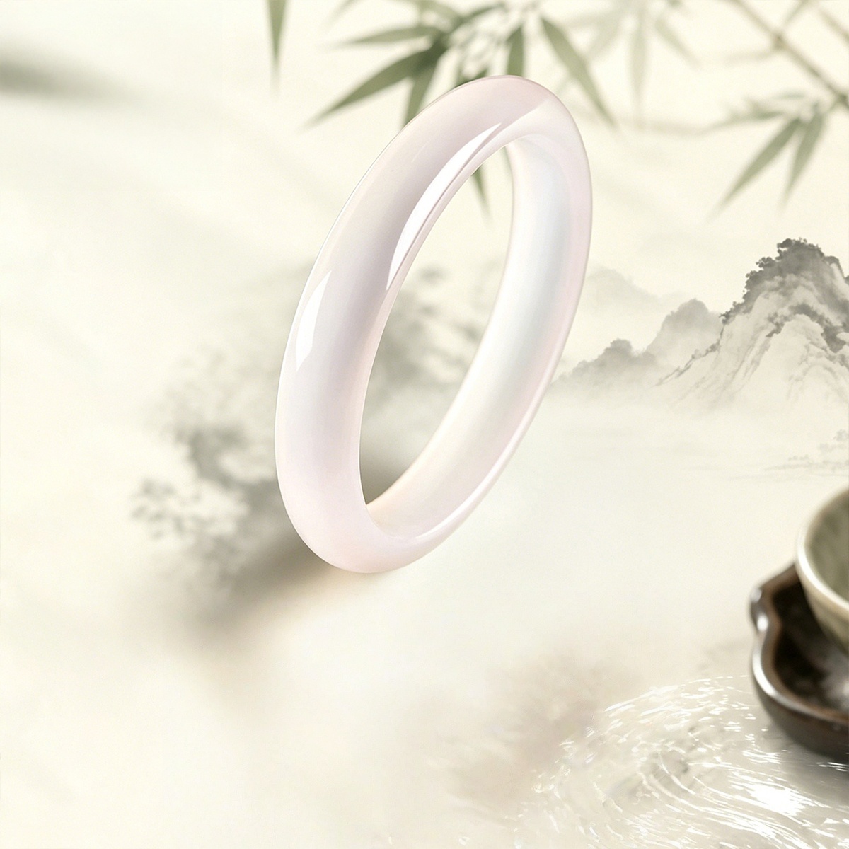 Pulseira de Pedra de Jade Tian - Gemstone Bracelet Healing avaliação e preço