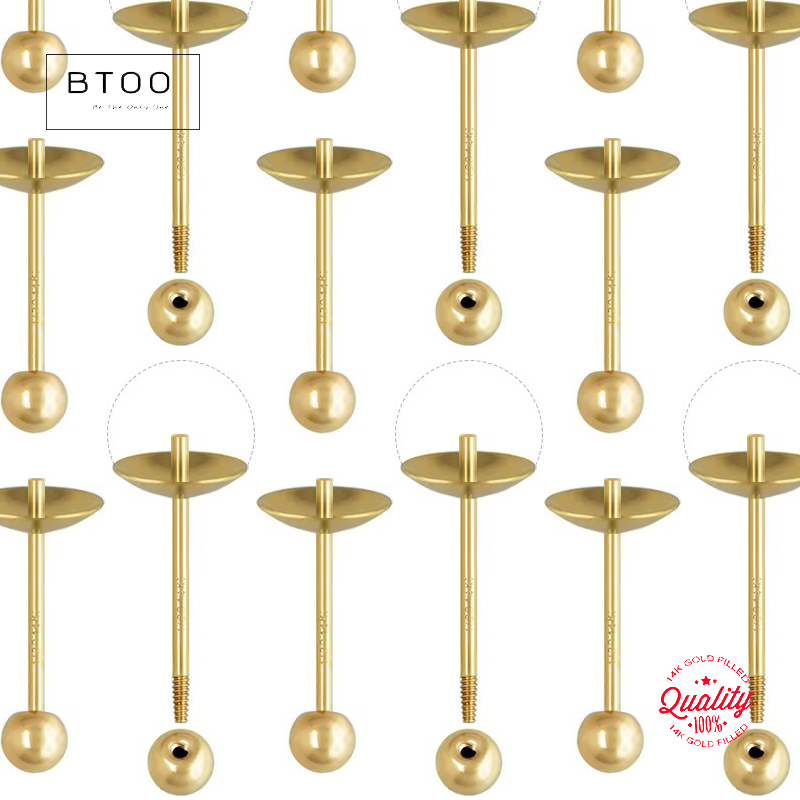 Brinco de copo de pérola preen - Pearl Stud Earrings avaliação e preço
