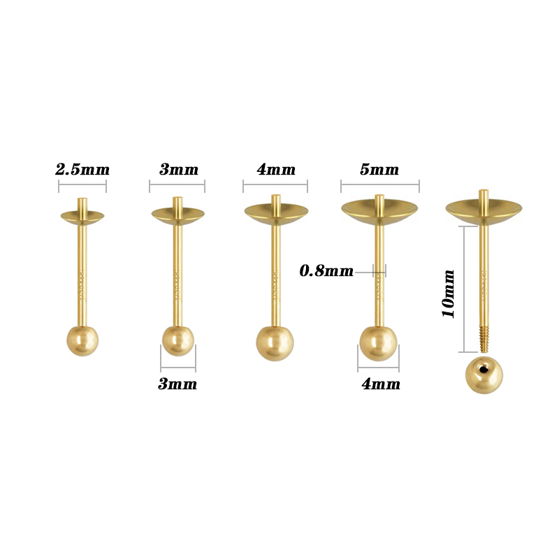 Brinco de copo de pérola preen - Pearl Stud Earrings avaliação e preço