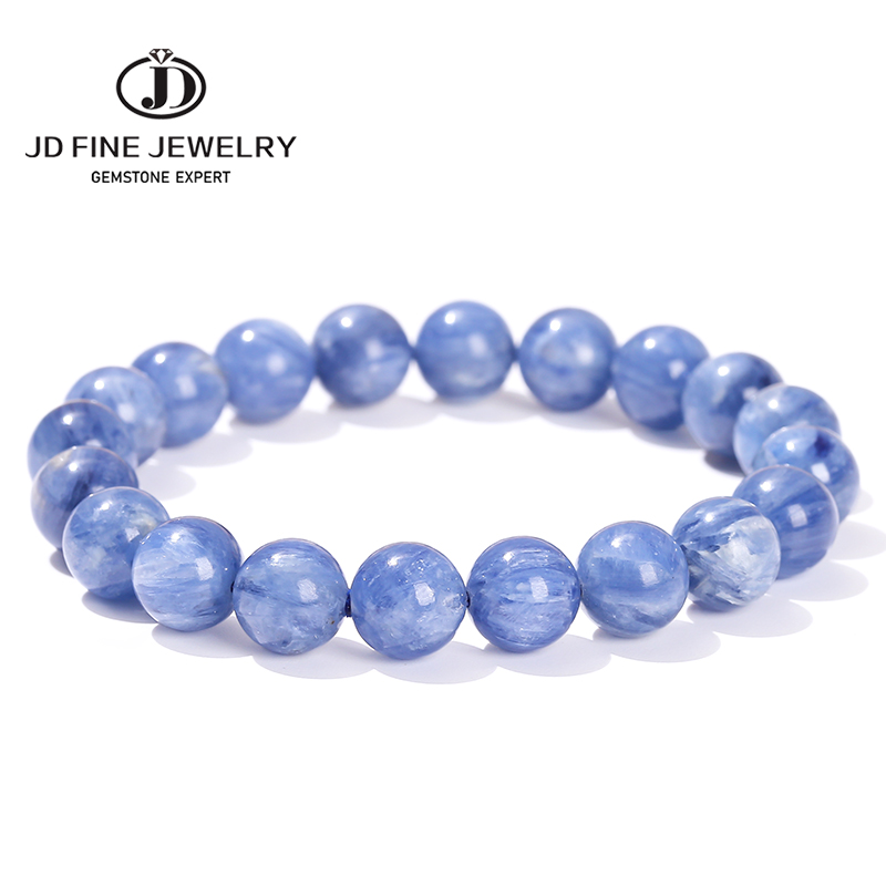 Pulseira de Cianita Natural Br - Gemstone Bracelet Healing avaliação e preço