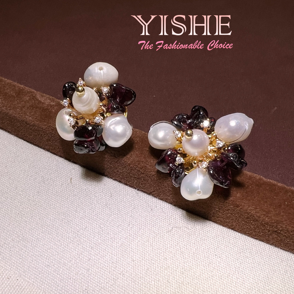 Brincos de pérola natural barr - Pearl Stud Earrings avaliação e preço