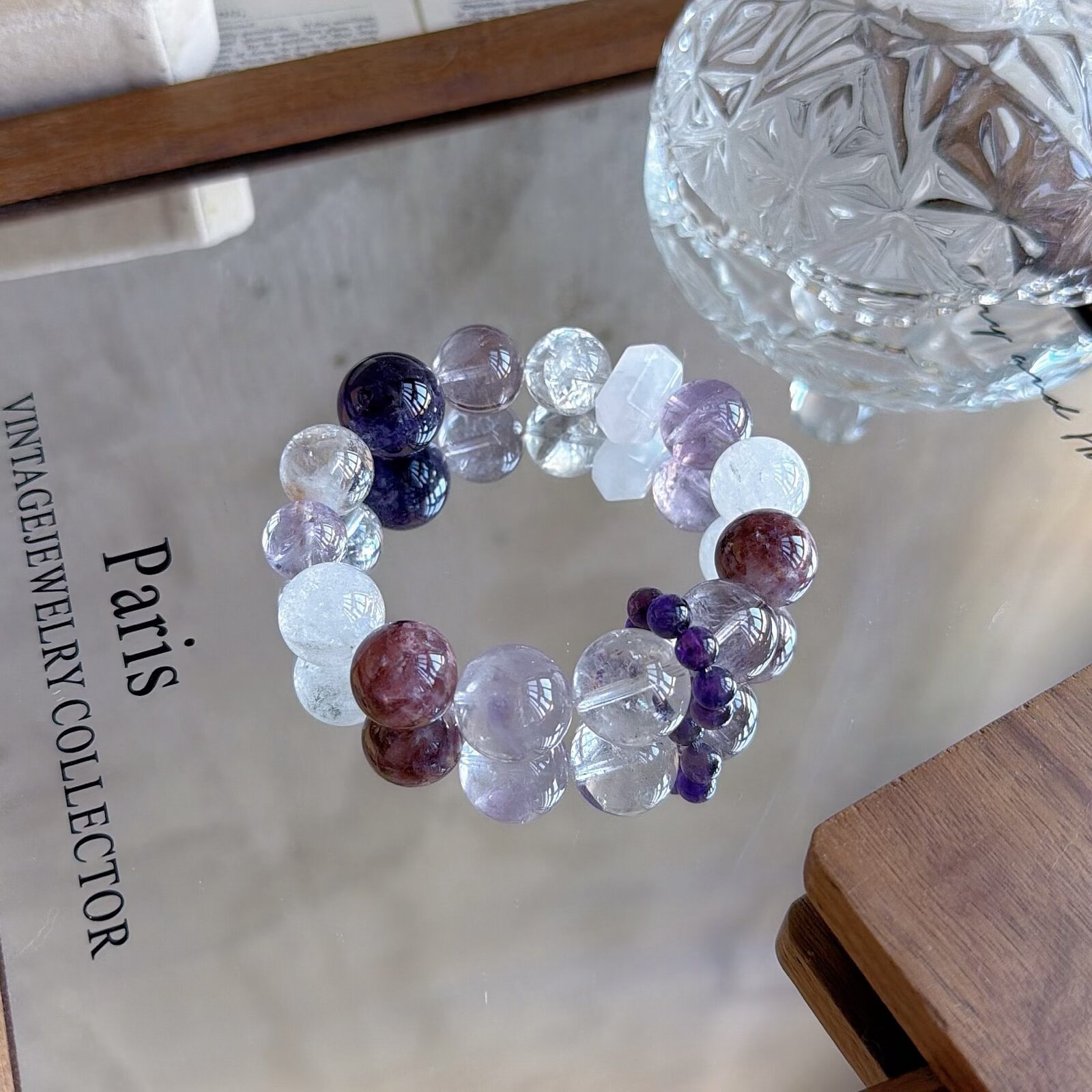 Pulseira de Ametista Natural R - Gemstone Bracelet Healing avaliação e preço