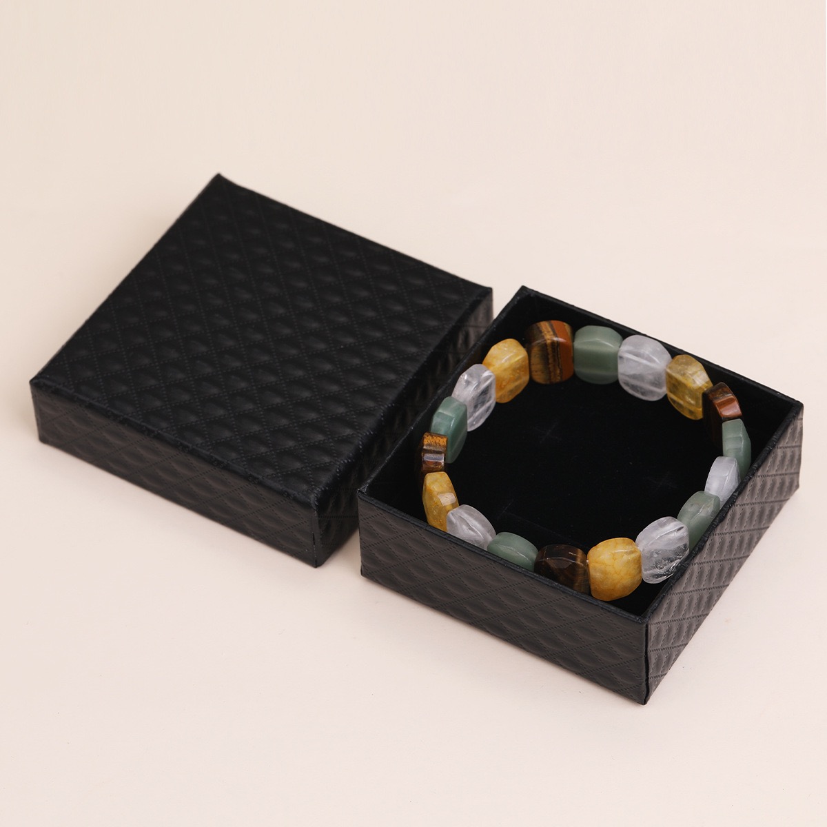 Pulseira de Gemas 100% Natural - Gemstone Bracelet Healing avaliação e preço